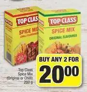 Spar Top Class Cpice Mix (Original Or Chilli)-For Any 2 x 200g offer