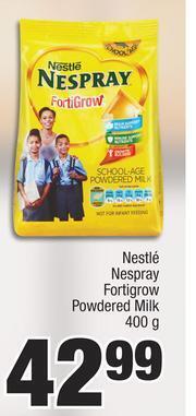 Nestle Nespray Fortigrow Powdered Milk-400g