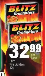 Blitz Fire Lighters-12's Per Pack