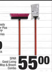 Spar Spar Good Living Mop & Broom Combo offer