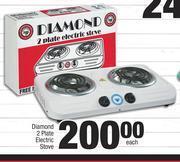 Spar Diamond 2 Plate Electric Stove-Each offer