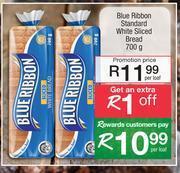 Spar Blue Ribbon Standard White Sliced Bread-700g Per Loaf offer