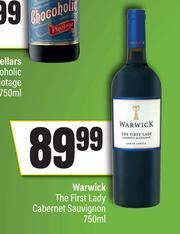Warwick The First Lady Cabernet Sauvignon-750ml