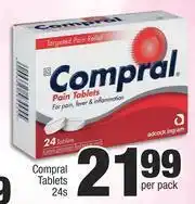 Spar Compral Tablets-24s Per Pack offer