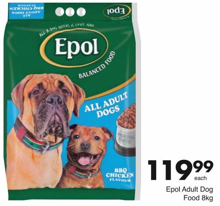 Epol Adult Dog Food 8kg offer at Save