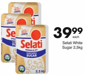 Save Selati White Sugar 2,5kg offer