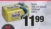 Spar Rama 40% Fat Spread For Bread-500g offer