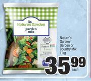 Nature's Garden Garden Or Country Mix-1Kg Each