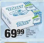 Today Snack Time Sausage Rolls (Selected)-30s Per Box