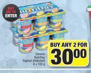 Spar Danone Nutriday Yoghurt (Selected)-For Any 2 x 6 x 100g offer