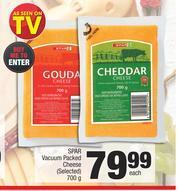 Spar Spar Vacuum Packed Cheese (Selected)-700g Each offer