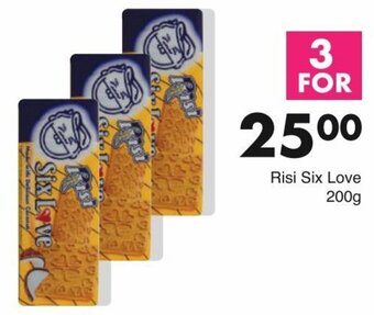 Save Risi Six Love 200g offer