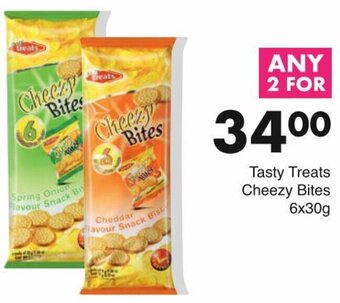Tasty Treats Cheezy Bites 6 x 30g