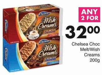 Chelsea Choc Melt/Wish Creams 200g