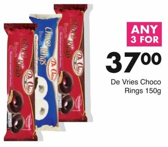 De Vries Choco Rings 150g