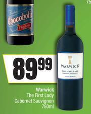 Warwick The First Lady Cabernet Sauvignon-750ml