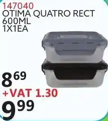 Africa Cash and Carry Otima Quatro Rect 600ML 147040 offer