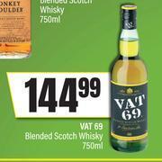 Spar Vat 69 Blended Scotch Whisky-750ml offer
