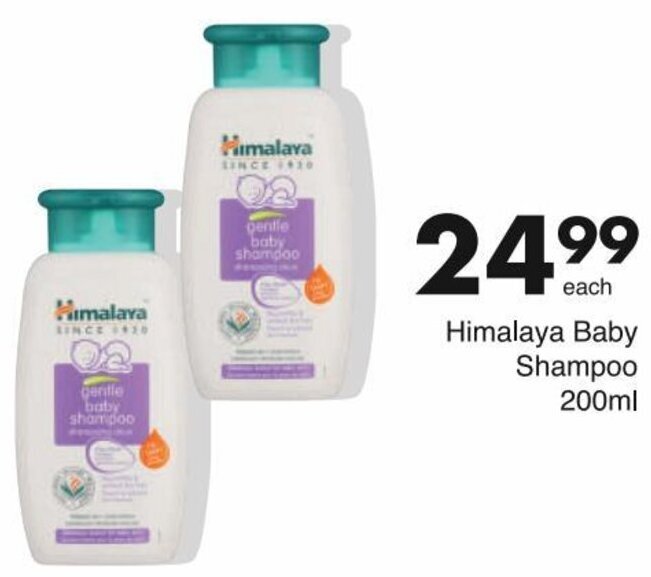 Himalaya Baby Shampoo 200ml offer at Save