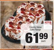 Spar Country Value Cake Range-Each offer
