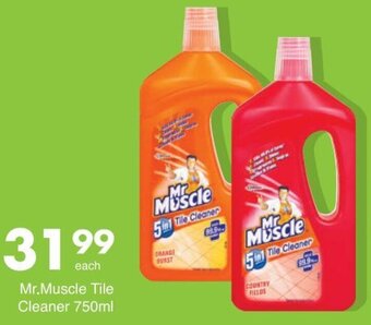 Save Mr. Muscle Tile Cleaner 750ml offer