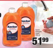 Spar Savlon Antiseptic Liquid-750ml offer