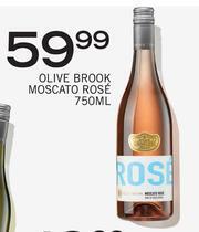 Spar Olive Brook Moscato Rose-750ml offer