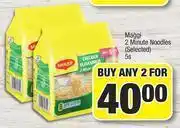 Maggi 2 Minute Noodles (Selected)-For Any 2 x 5s