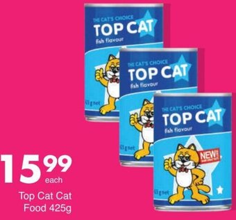 Save Top Cat Cat Food 425g offer