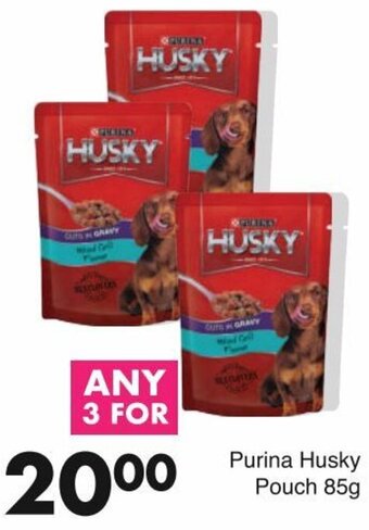 Save Purina Husky Pouch 85g offer