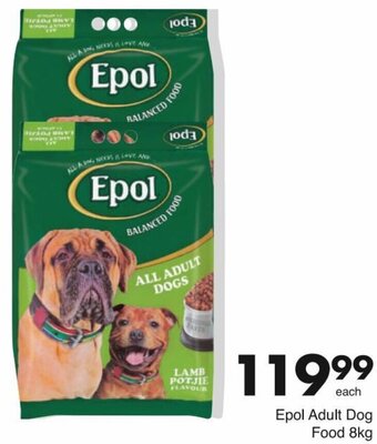 Save Epol Adult Dog Food 8kg offer