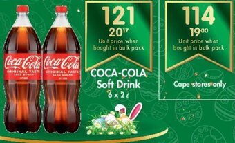 Makro Coca-Cola Soft Drink 6 x 2L offer