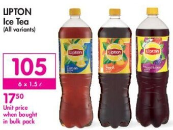 Makro Lipton Ice Tea 6 x 1,5L offer
