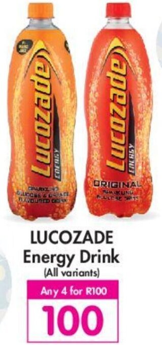 Makro Lucozade Energy Drink offer