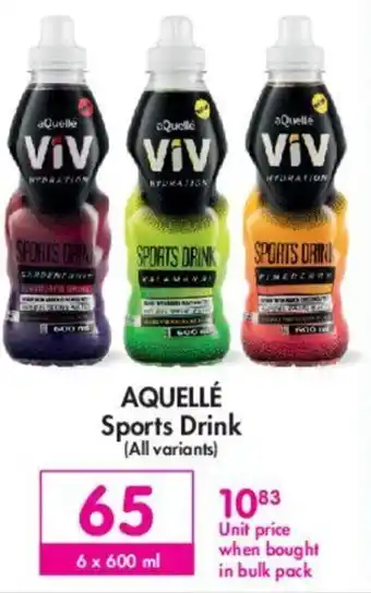 Makro Aquillé Sparkling Drink 6 x 600ml offer