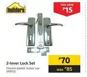 Builders Warehouse Builders 2-Lever Lock Set 418113 offer