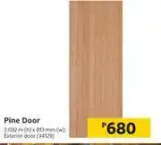 Builders Warehouse Pine Door 2.032m (h) x 813mm (w) offer
