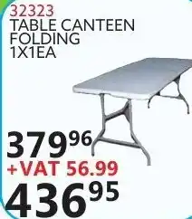 Africa Cash and Carry Table Canteen Folding 32323 offer