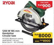 Builders Warehouse Ryobi 1250W 185mm Handyline Circular Saw HCS1250 offer
