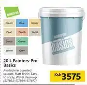 Builders Warehouse Painters Pro Basics-20Ltr  offer