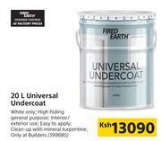 Builders Warehouse Fired Earth 20Ltr Universal Undercoat offer