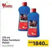 Builders Warehouse Woodoc 375ml Patio Furniture Polish (Clear)-Each offer