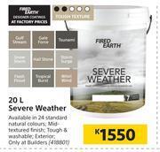 Builders Warehouse Fired Earth 20Ltr Severe Weather offer