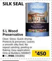 Builders Warehouse Silk Seal 1L Wood Preservative offer