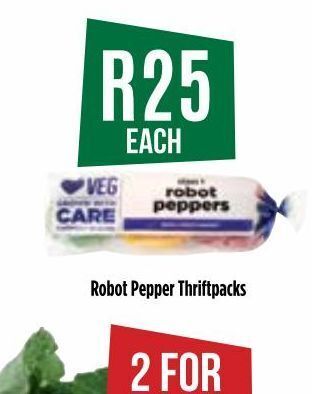 Food Lover's Market Robot pepper offer