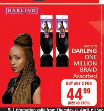 KitKat Cash and Carry Darling one million braid offer