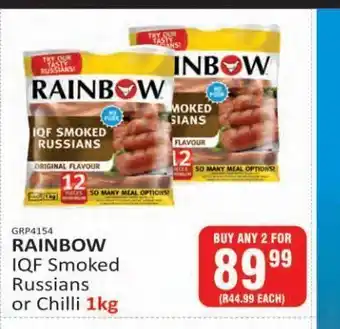 KitKat Cash and Carry Rainbow iqf smoked russians or chilli offer