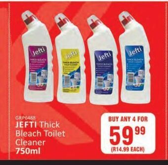 KitKat Cash and Carry Jefti thick bleach toilet cleaner offer