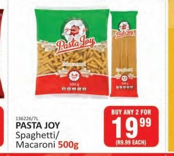 Spaghetti/macaroni pasta joy