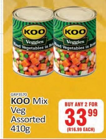 KitKat Cash and Carry Koo mix veg assorted offer
